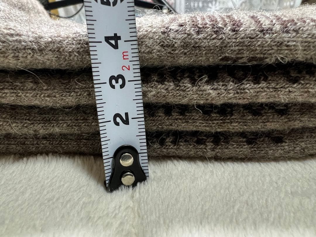 100%ヤクウールソックス　2足セット　暖かい靴下　天然ヤクウールソックス