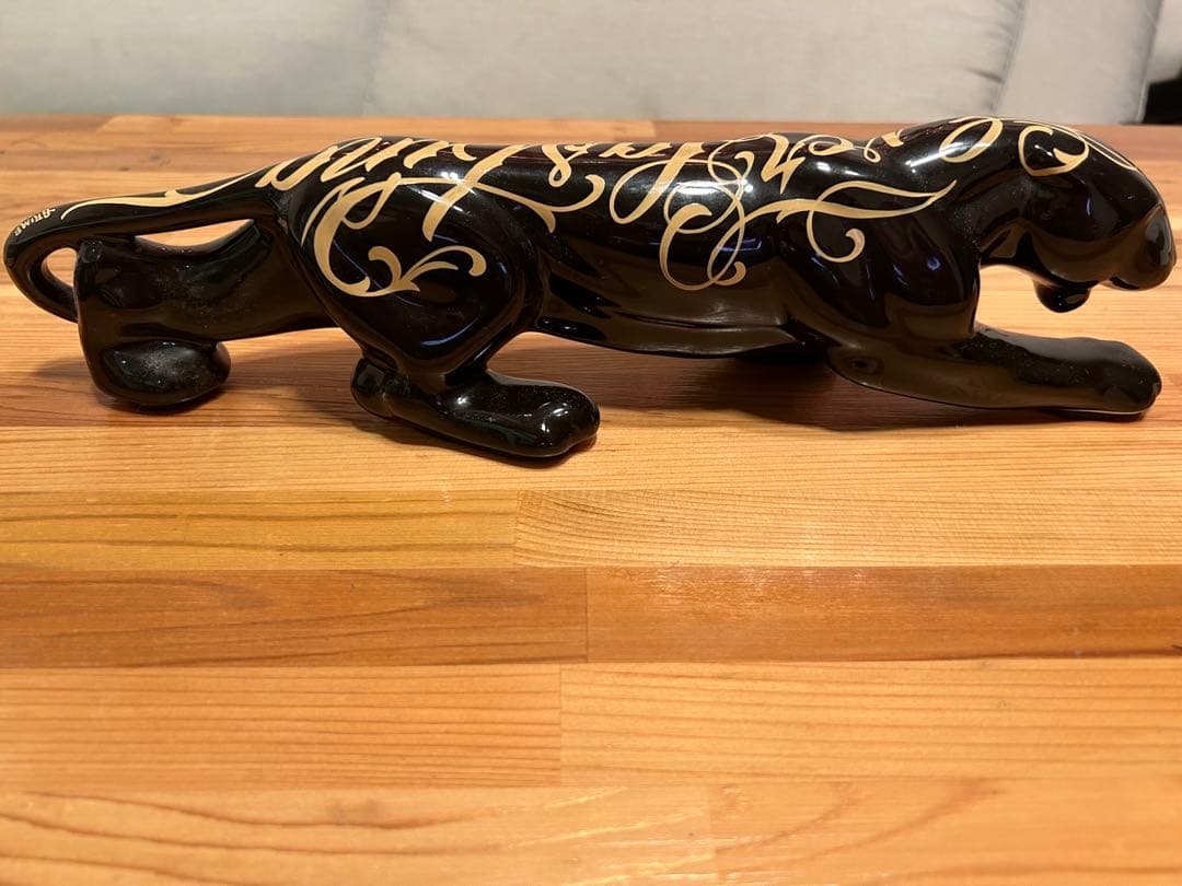 ブラックパンサー 置物 ピンストライプ Kustomstyle ホットロッド