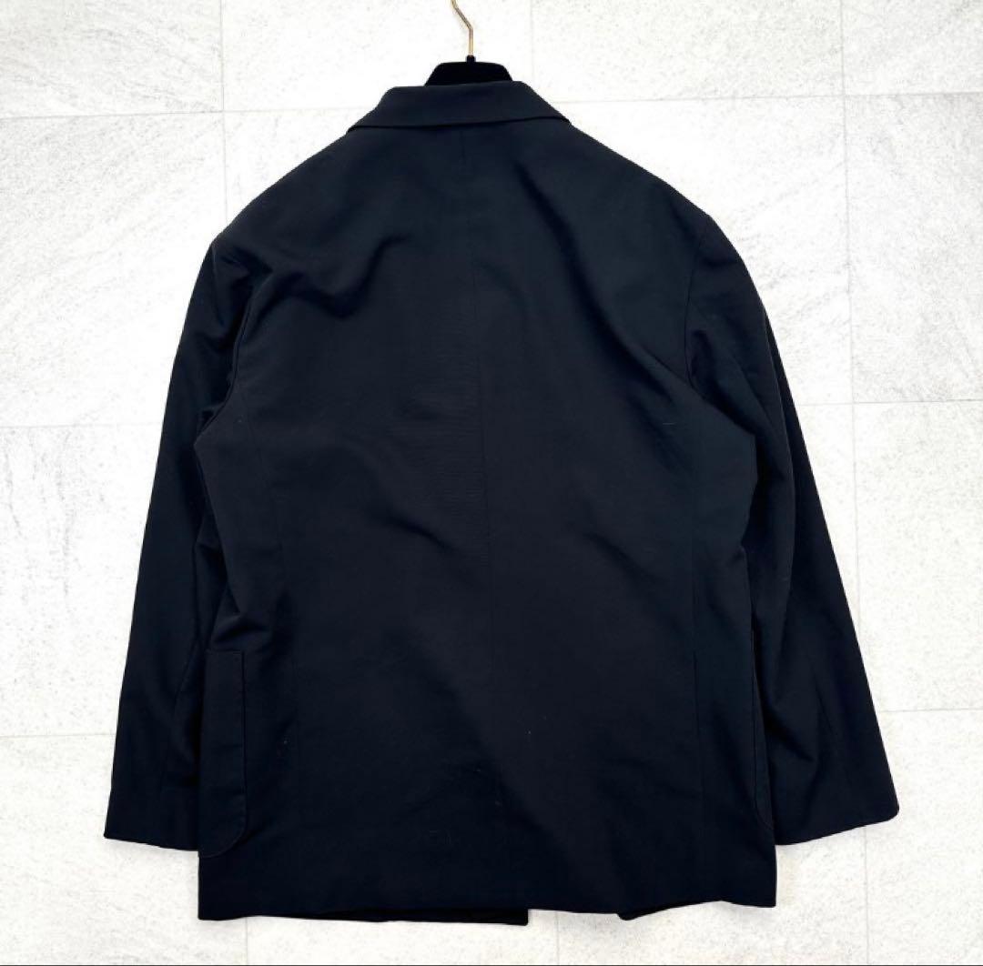 美品【BEAUTY&YOUTH】ダブル テーラードジャケット 4B XL 黒
