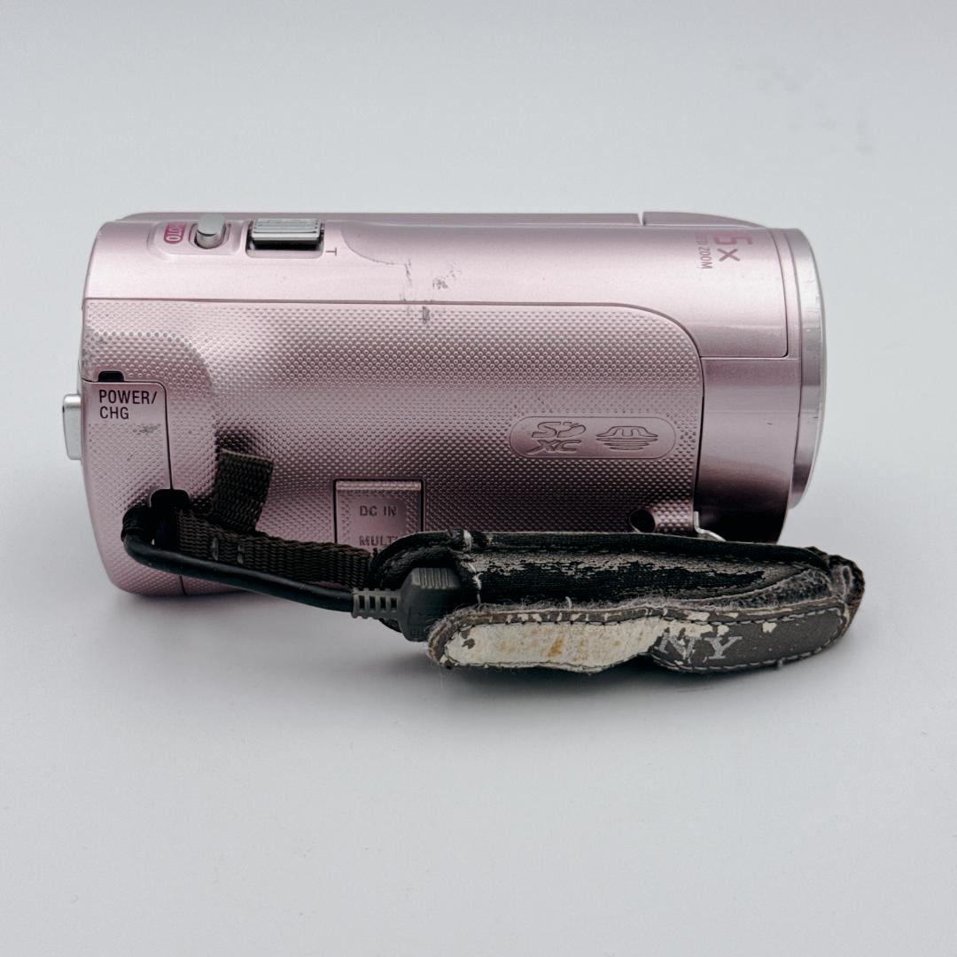 【美品・人気色】SONY ハンディカム ビデオカメラ HDR-CX390 ピンク