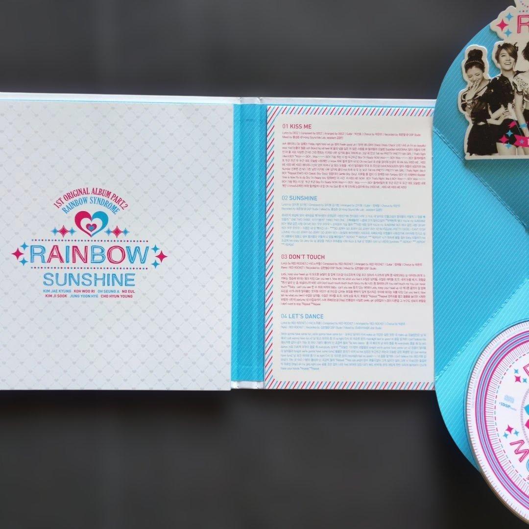 レインボウ KPOP RAINBOW SYNDROME サイン入りCD