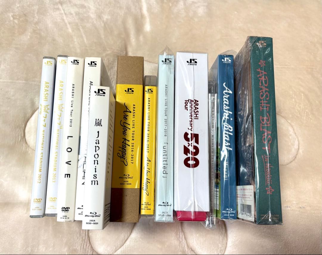 【初回限定盤多数・未開封あり】嵐LIVE DVDまとめ売り12点