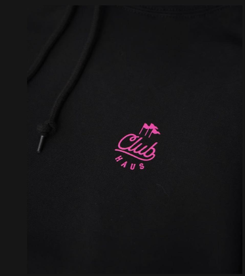 【新品完売品】CLUBHAUS ネオンウェッジホグ パーカー XL