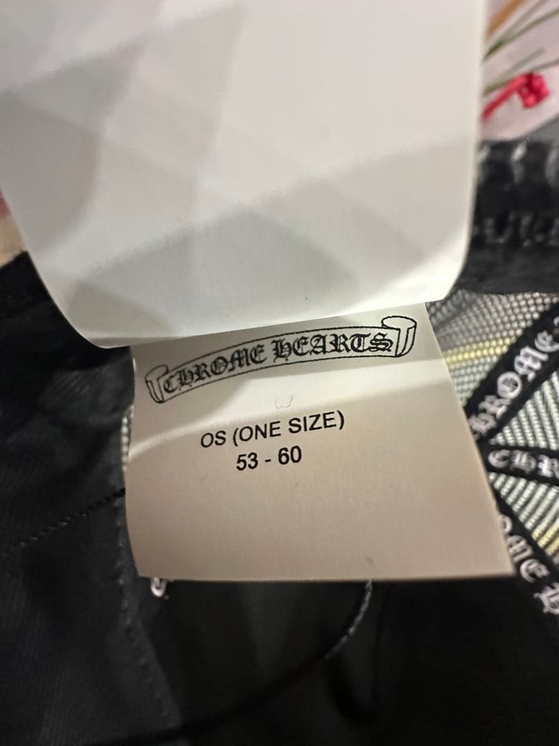 CHROME HEARTS メッシュキャップ ブラック　未使用品