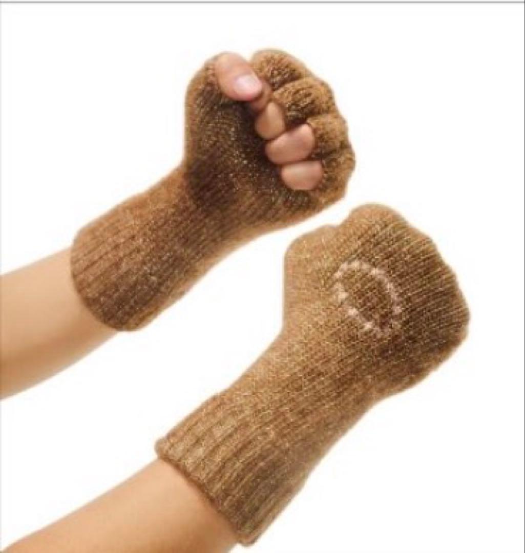 入手困難‼️ AFB STAR GLITTER GLOVE BROWN
