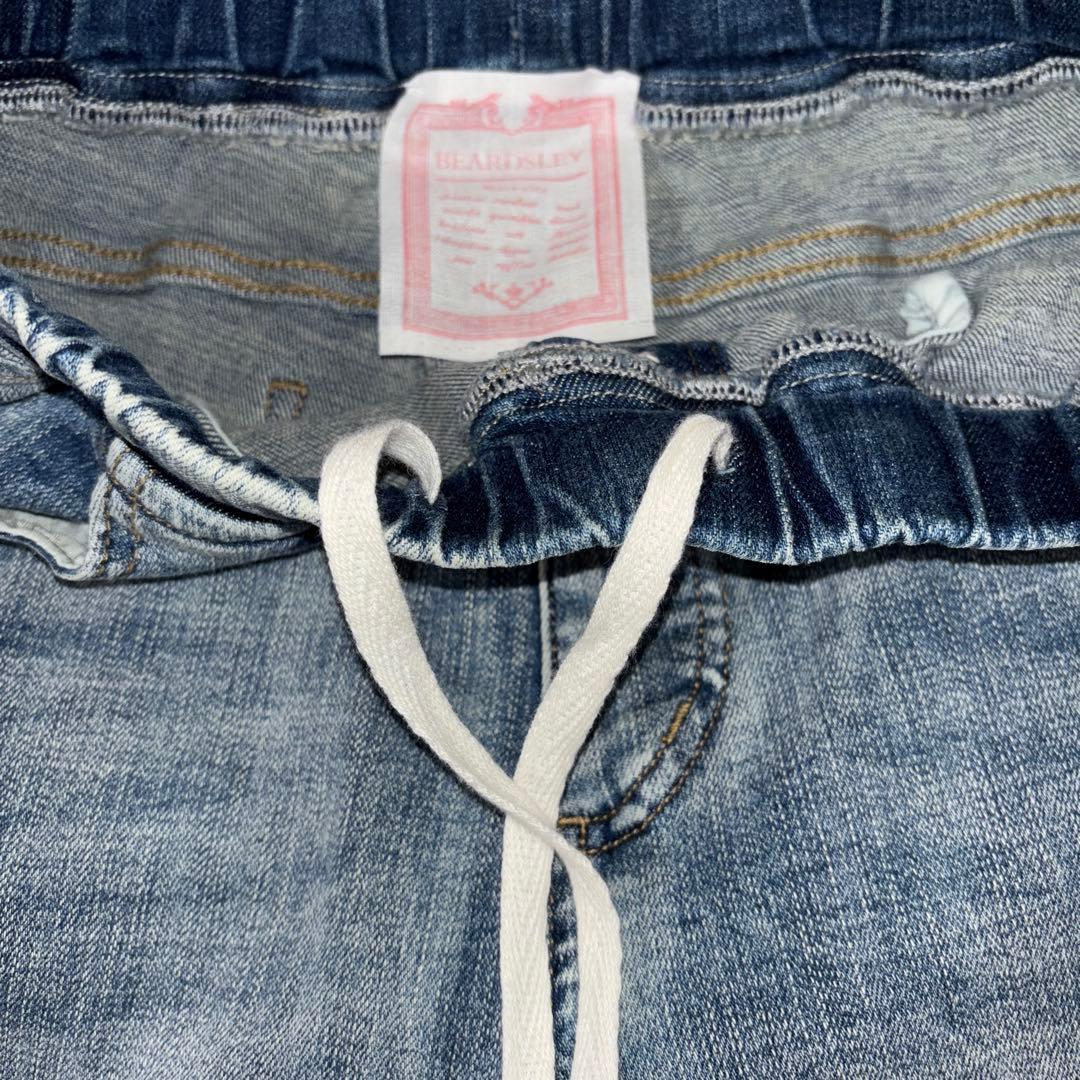 BEARDSLEY デニムパギンス　ミッドナイトブルー size1