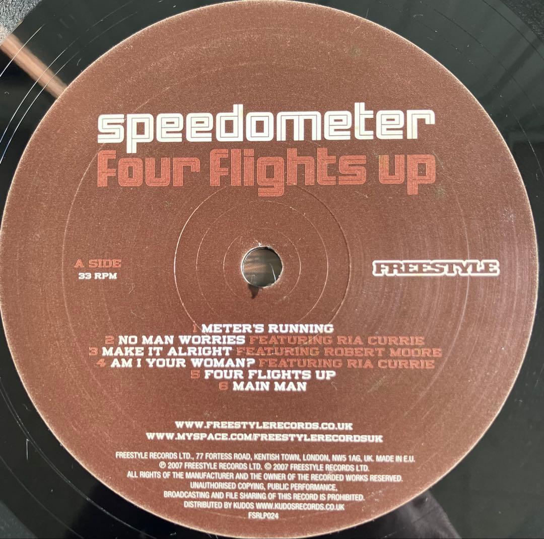 speedometer / Four Flights Up　レコード