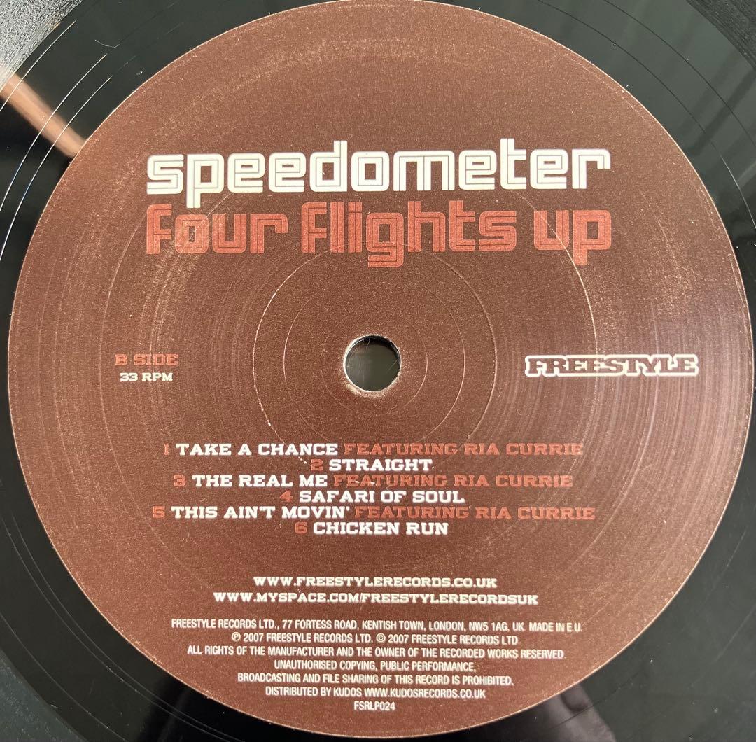 speedometer / Four Flights Up　レコード