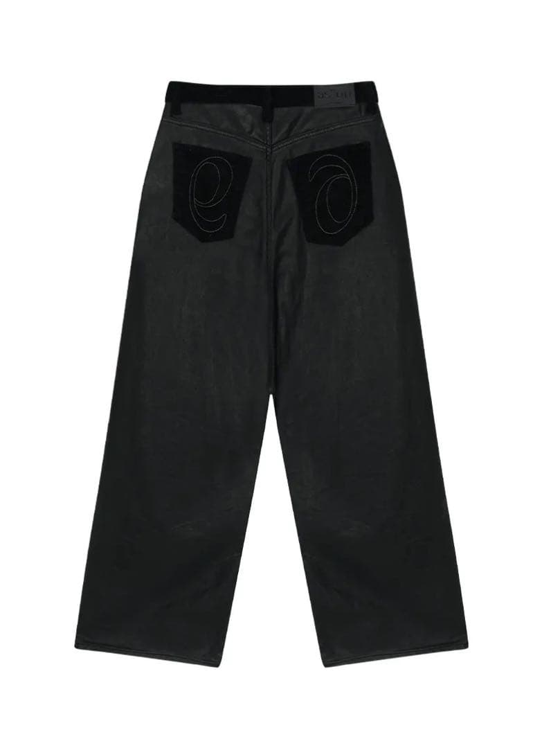 【最終値下げ】asonパンツLEATHER MIX CORDUROY PANTS