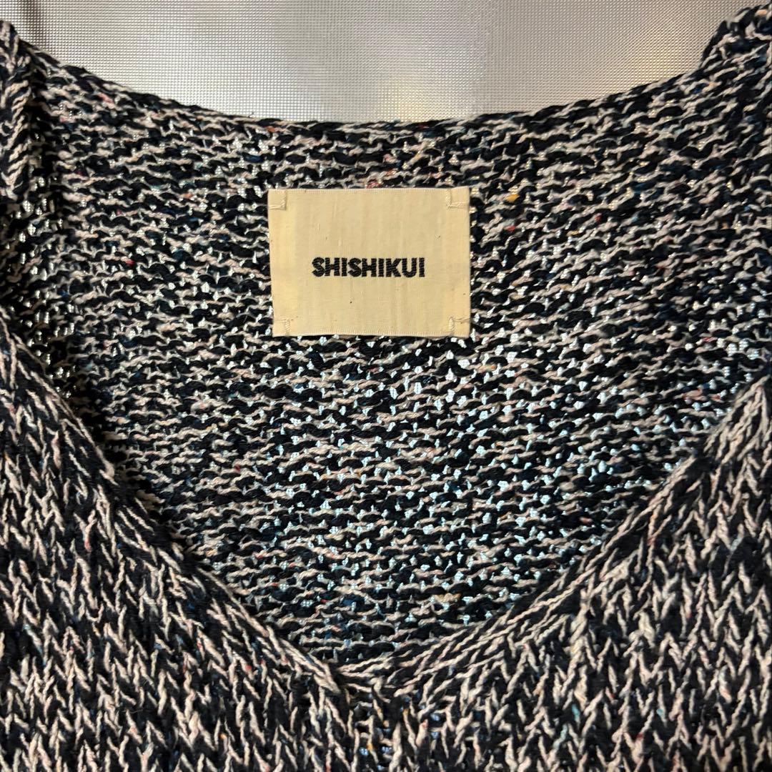 トップス SHISHIKUI Mix caml / Black