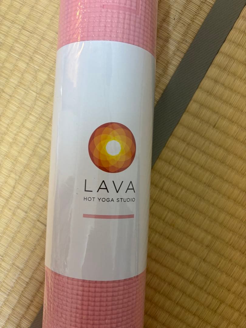 LAVA ヨガマット ピンク 収納バッグ付きおまけでラグをお付けいたします！