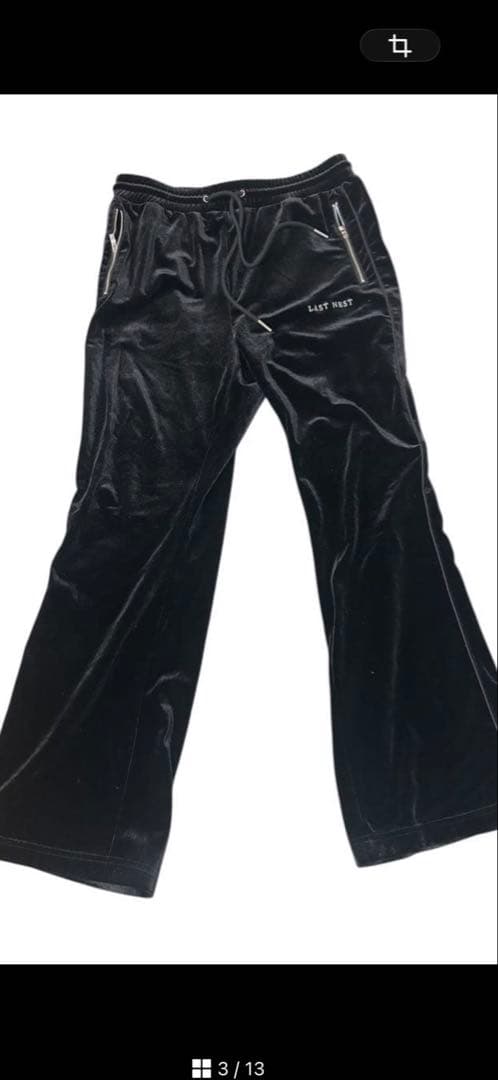 パンツ EWJ NEST Velour Emb Track Pants V2