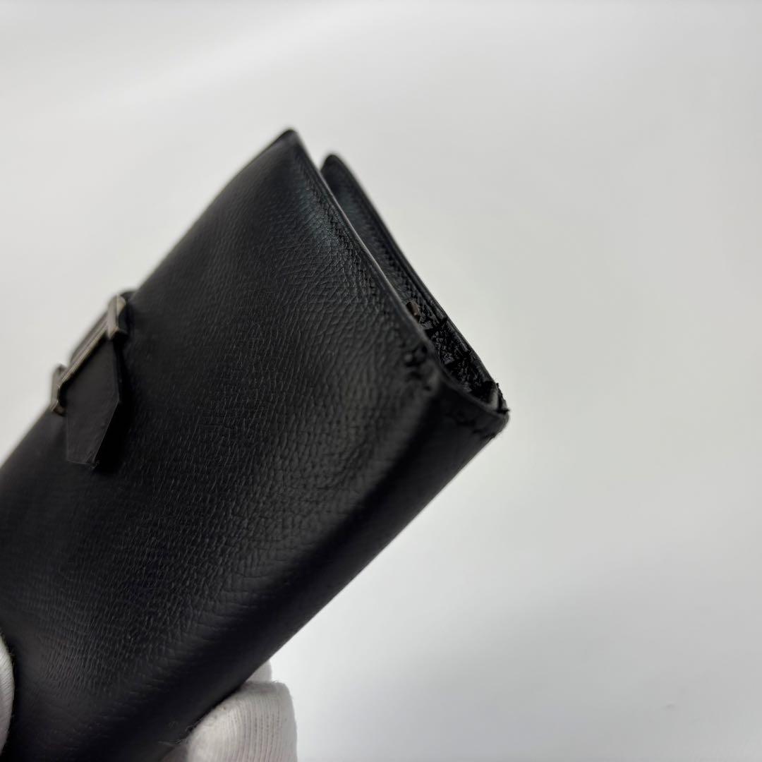 エルメス HERMES コンパクト ベアン新型シルバー金具□I 刻印