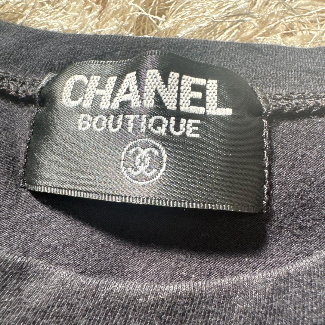 CHANEL BOUTIQUE 半袖Tシャツ 黒
