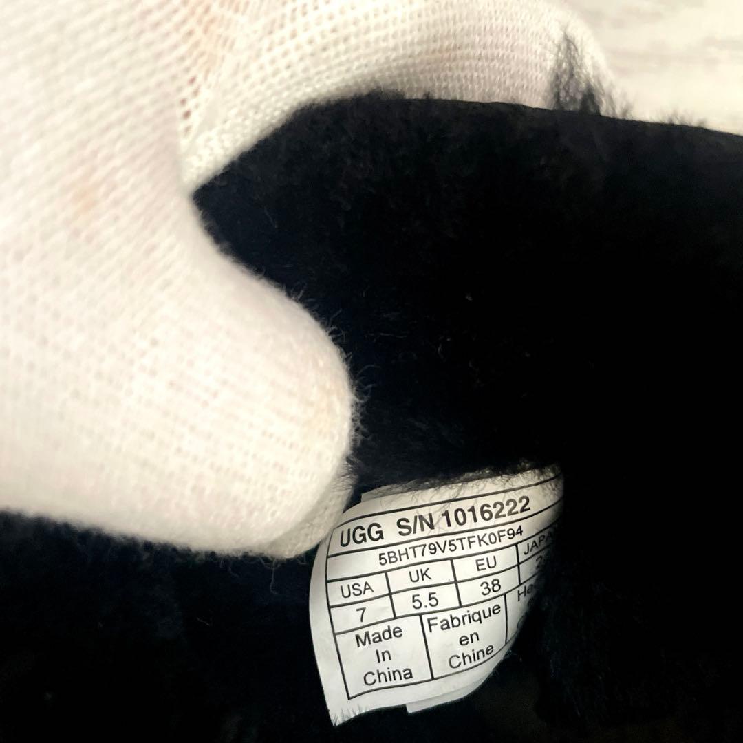 ♦UGG ♦アグ クラシックミニⅡ /ムートンブーツ /BLACK 24cm