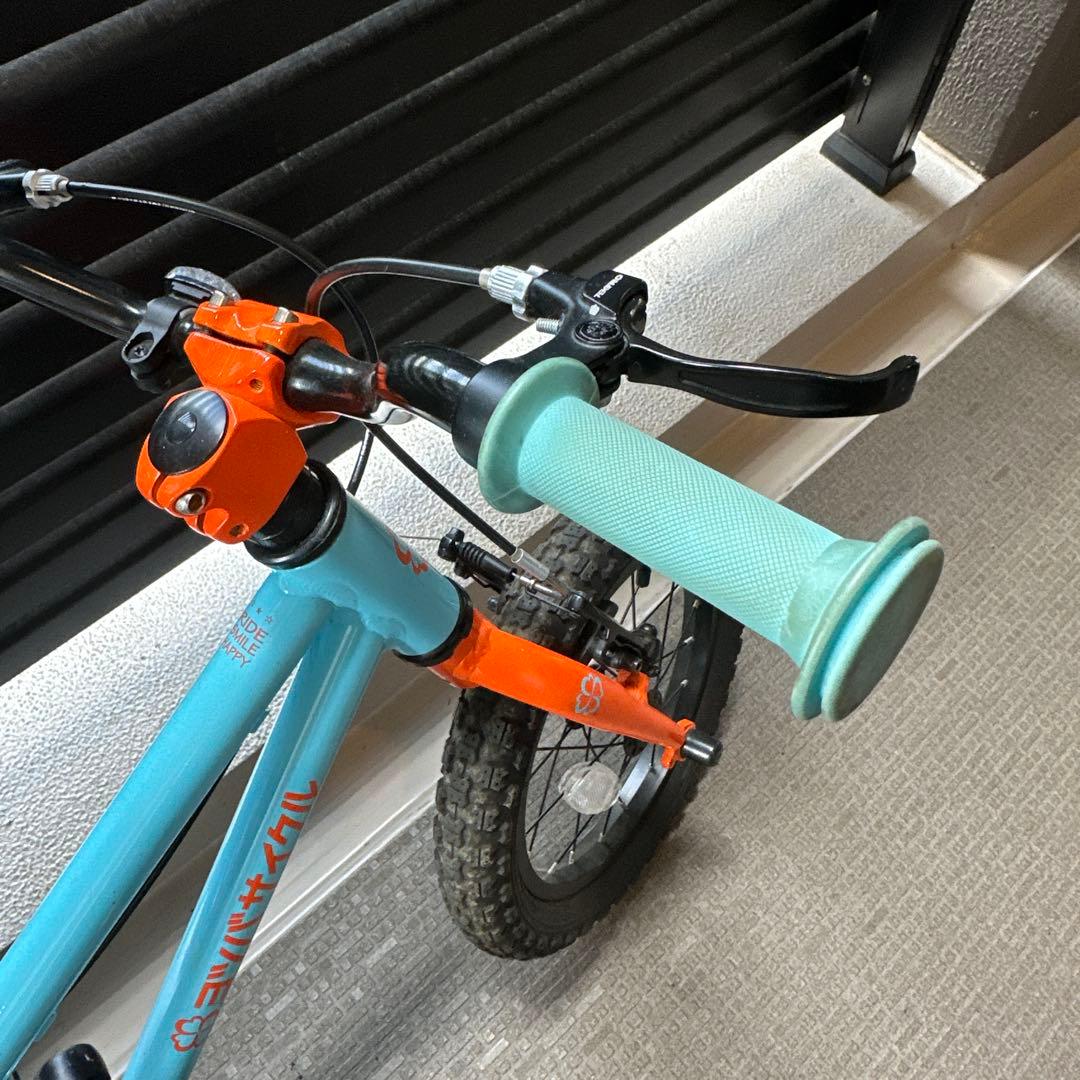 ヨツバサイクル 14インチ　ラムネブルー