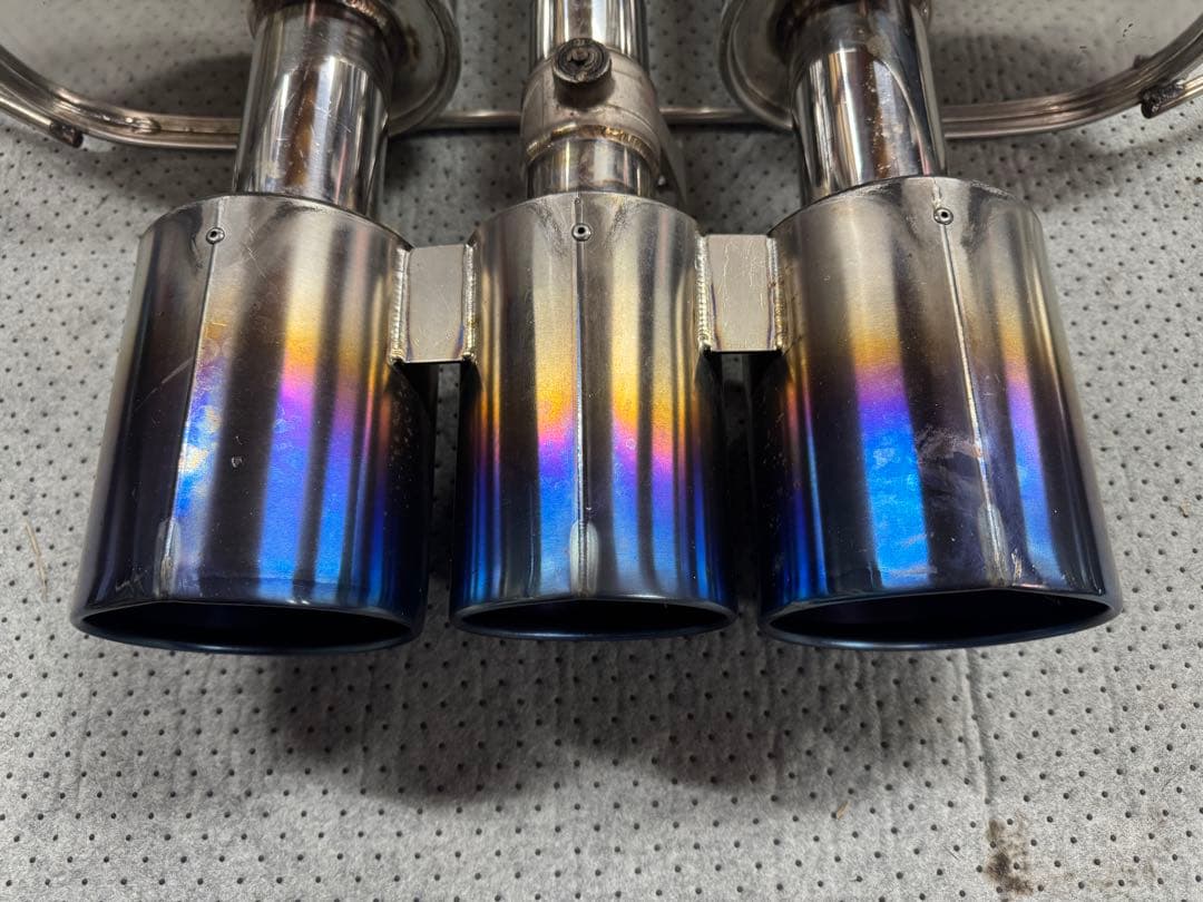 シビック TypeR FK8 FL5 amis ワンオフ マフラー バルブ付