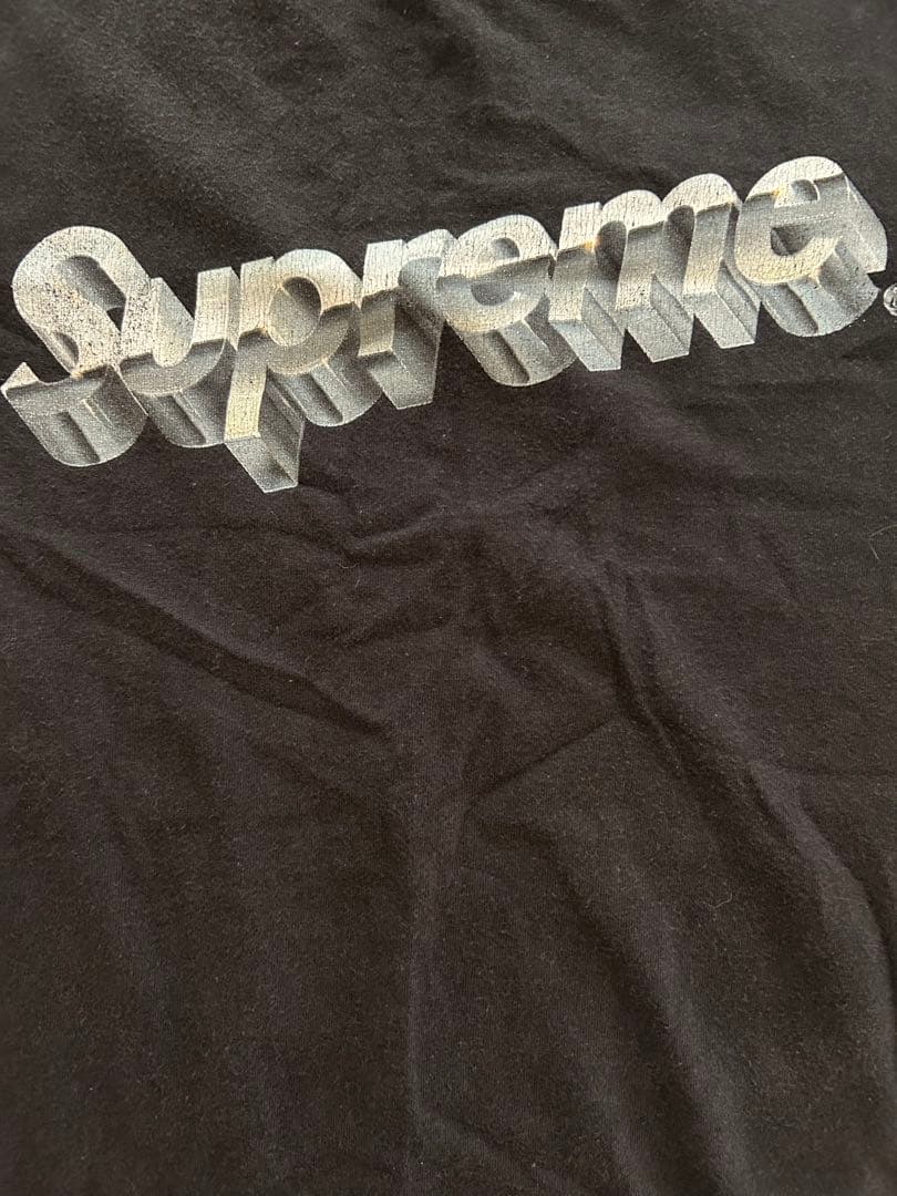 Supreme 3Dロゴ Tシャツ s