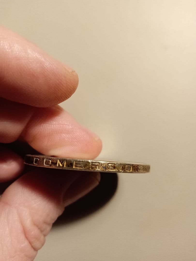 メキシコ 1953年 5ペソ銀貨 Cinco Pesos 銀0.720