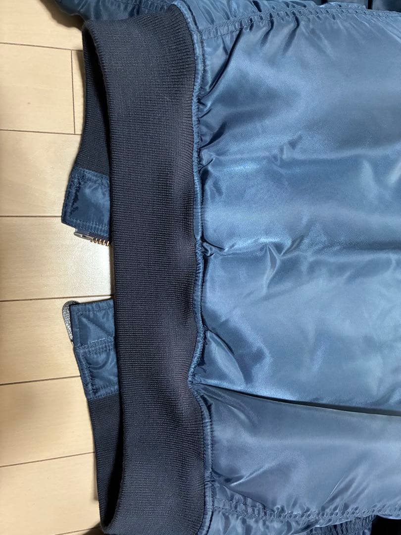 SCHOTT TYPE MA-1 フライトジャケットネイビーM
