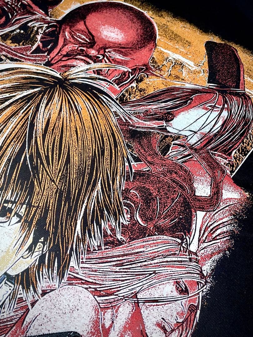 激レア GANTZ Tシャツ　玄野計　レイカ　アニメ　ガンツ　ブラック　XL