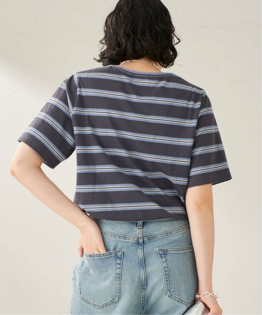 新品　Plage ボーダー　Tシャツ