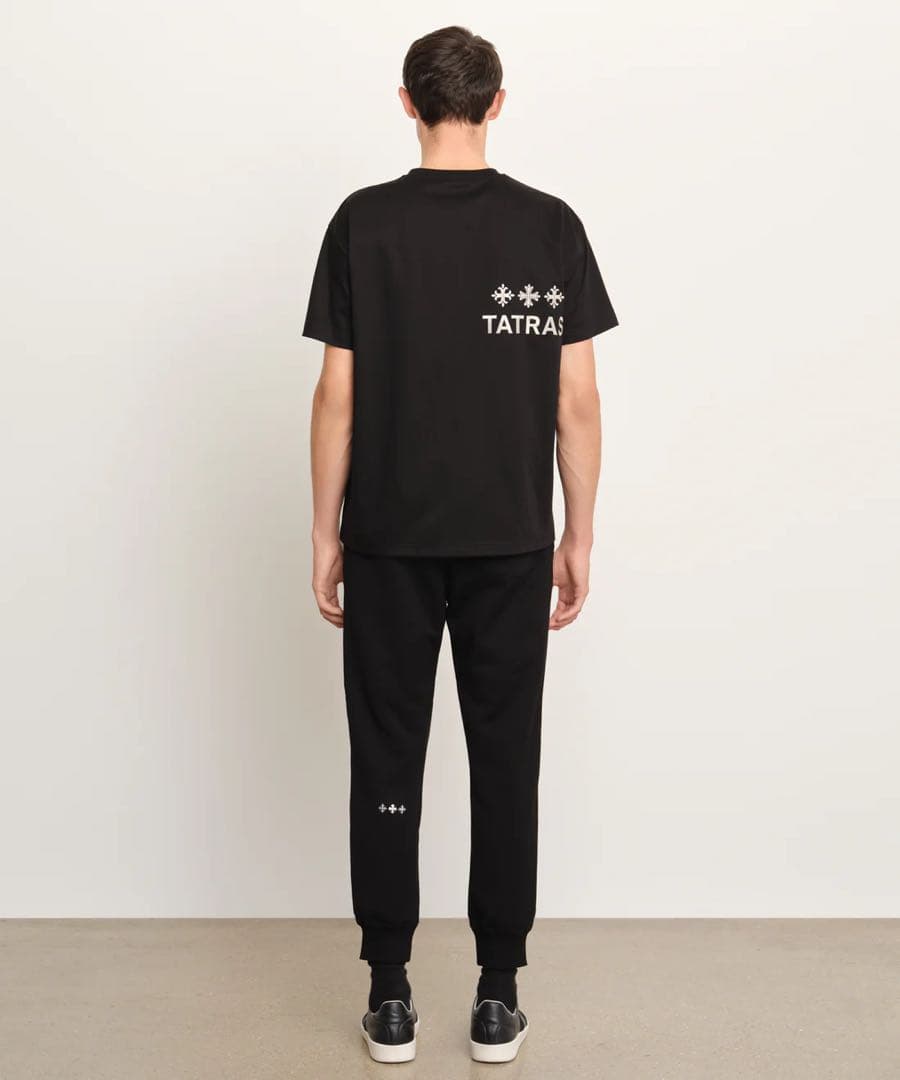 TATRAS ブラック Tシャツ