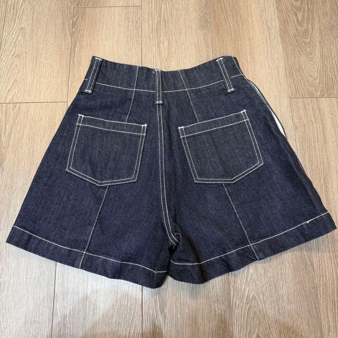 シェリエデニムパンツshellerOKAYAMAdenimshort pants