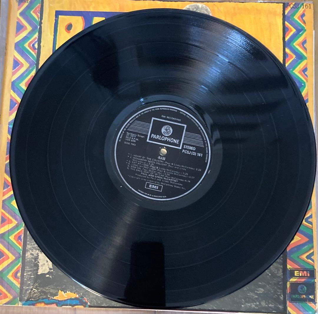 稀少南アフリカオリジナルRamラムPaul McCartneyレコード