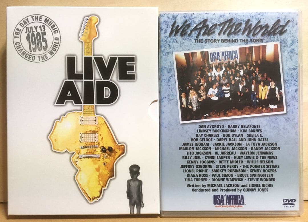 『ライブエイド』＋『ウィ・アー・ザ・ワールド』 DVD