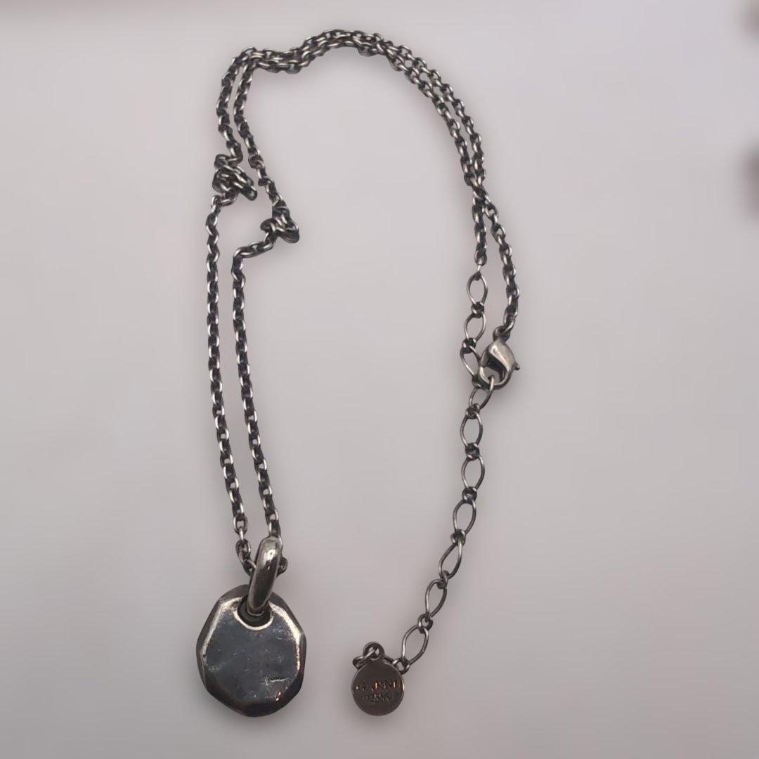 GARNI 925シルバー ネックレス オクタゴン型