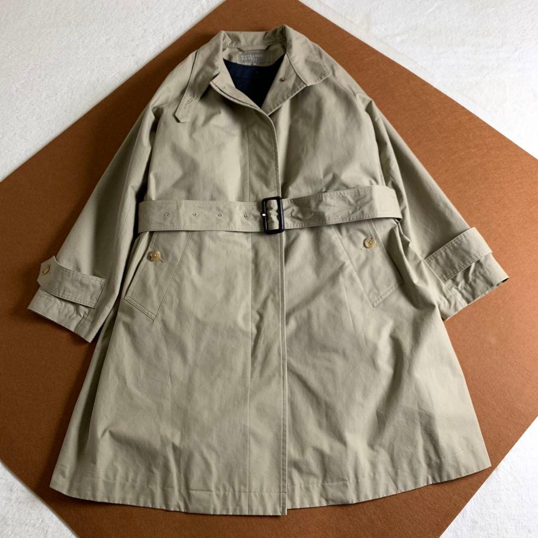 21AW✨美品　マーガレットハウエル　プルーフドコットンコーティングコート
