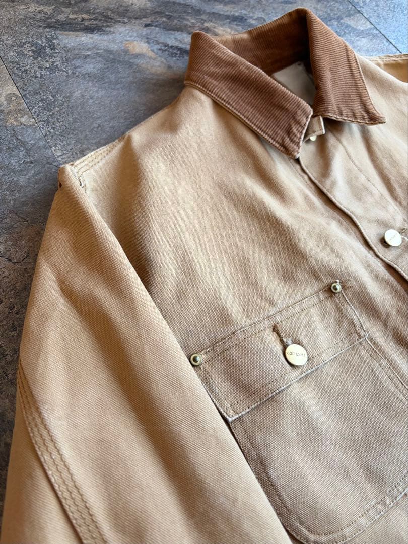 80-90s carhartt カーハート ミシガンチョアコート 希少 裏地無し