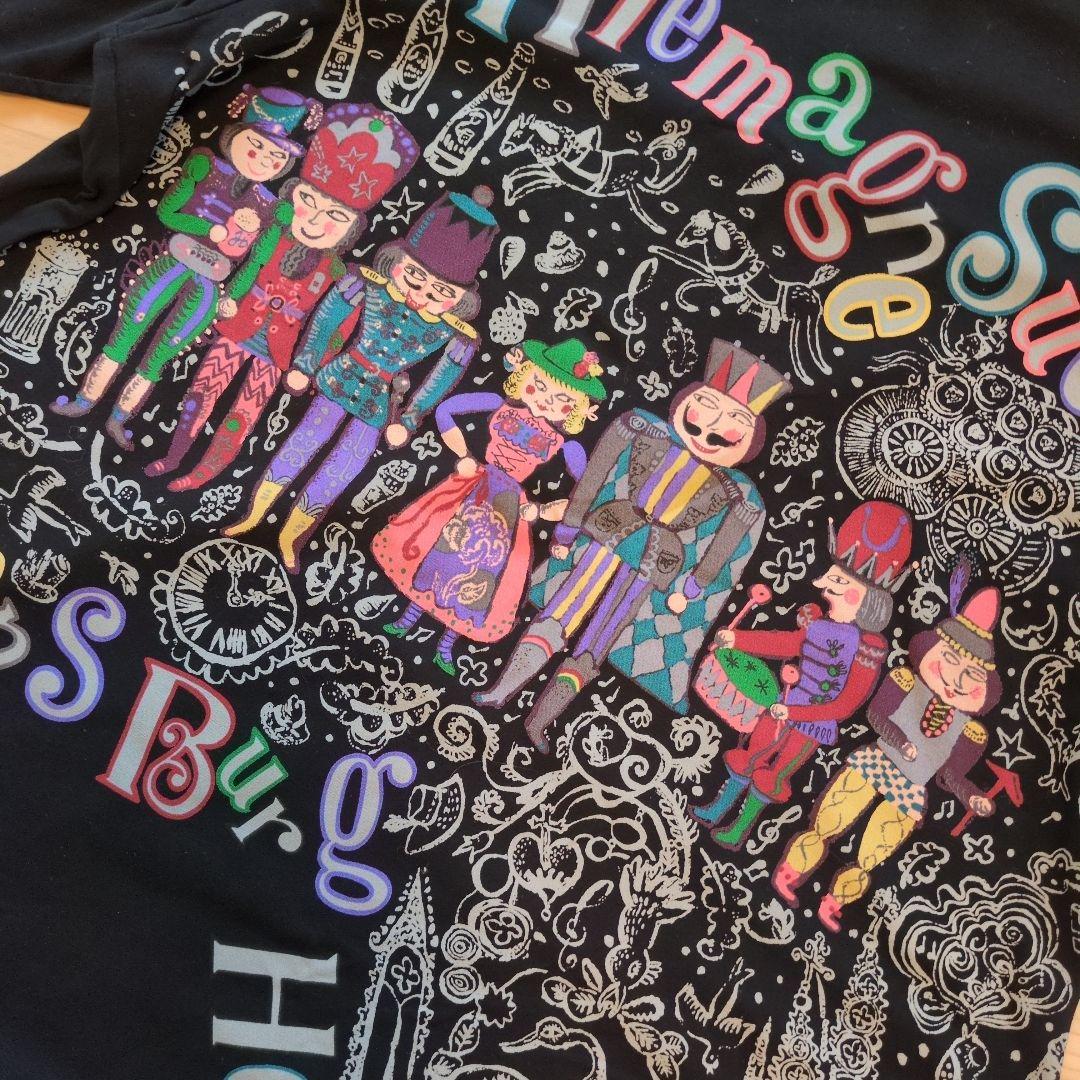 極美品　トクコプルミエヴォル　Tシャツ　　TOKUKO　チュニック　黒　日本製