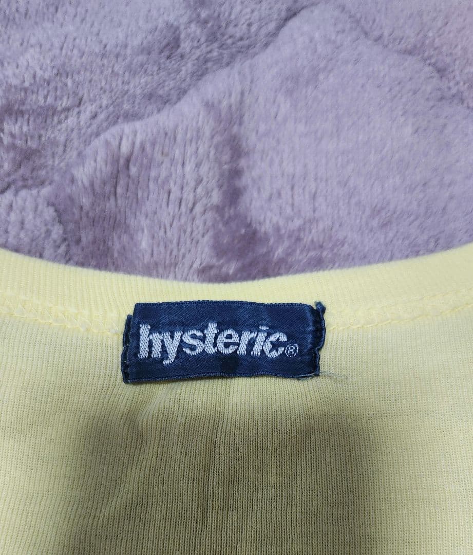 HYSTERIC GLAMOUR イエロー Tシャツ