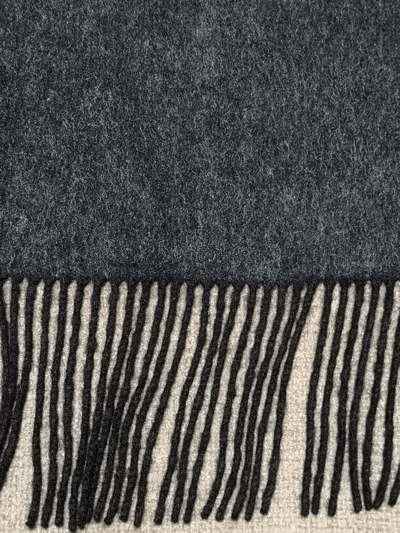 BURBERRY BLACK LABEL バーバリー カシミヤ 両面 ストール