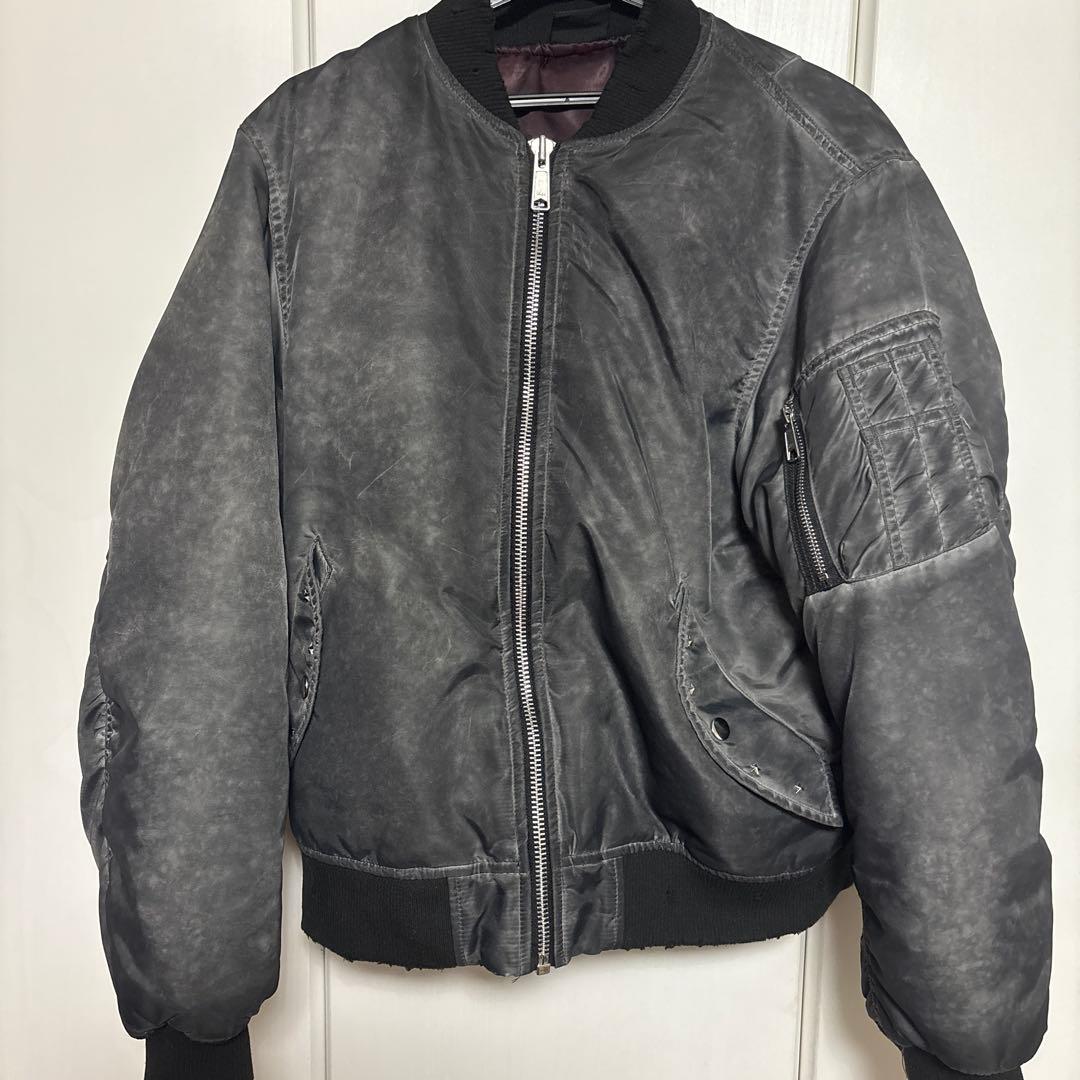 ジャケット・アウター BELVET Faded MA-1 Bomber Jacket