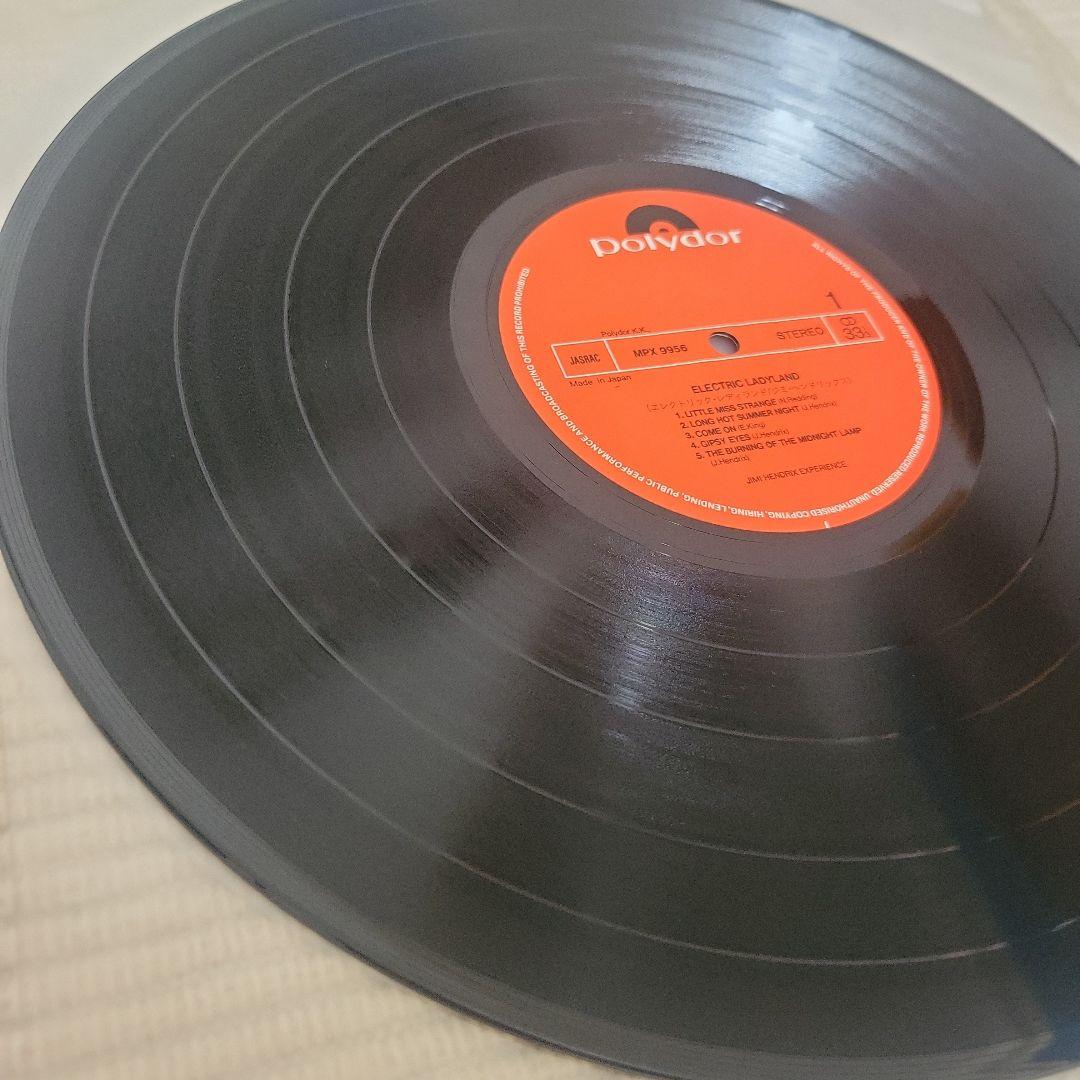 【帯付き】希少Jimi Hendrix Electric Ladyland日本盤