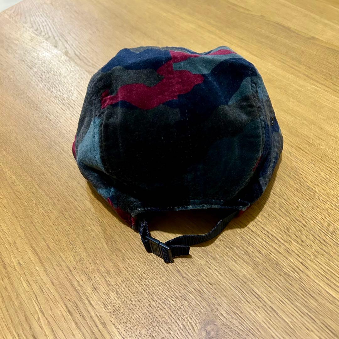 帽子 13AW Supreme Velvet Camo Camp Cap