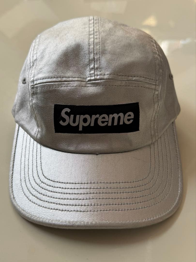 T*ー様 Supreme シルバーキャップ