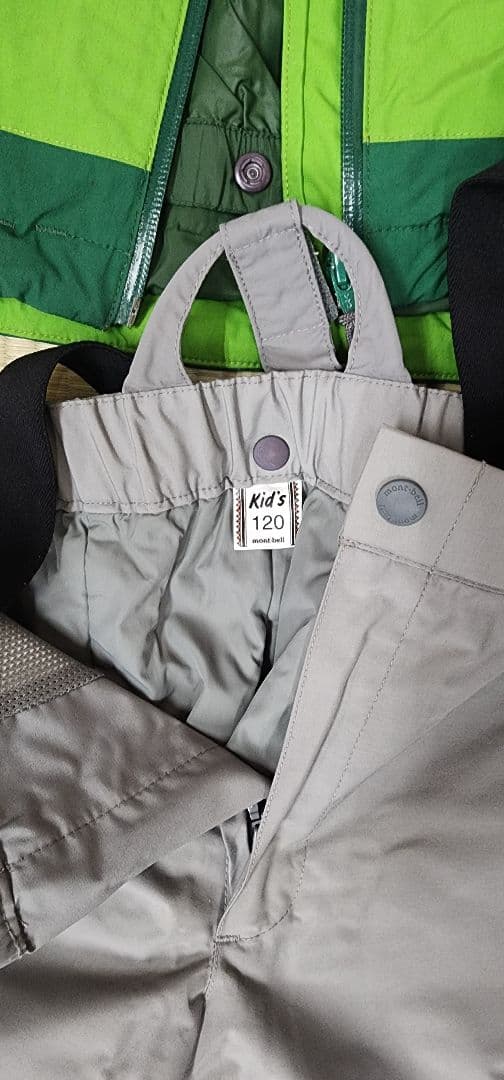 mont-bell モンベル スノーボードウェア キッズ 120,130used