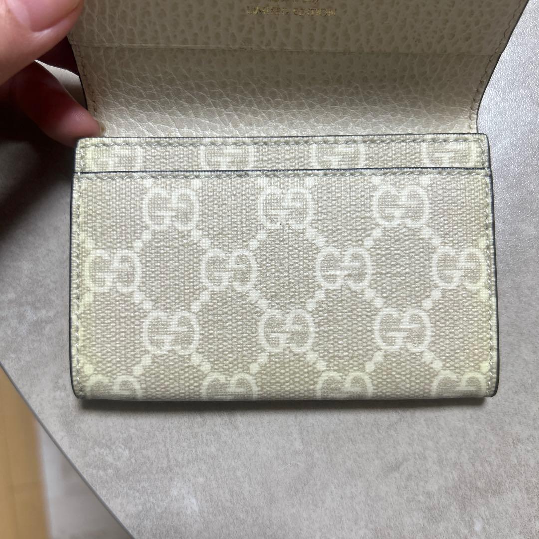 GUCCI GGパターン 名刺入れ ホワイト