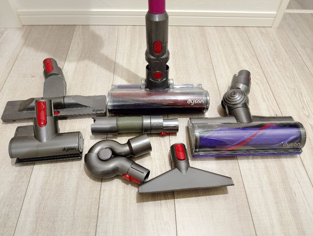 【ジャンク品】Dyson Cyclone V10モデルSV12 付属品セット