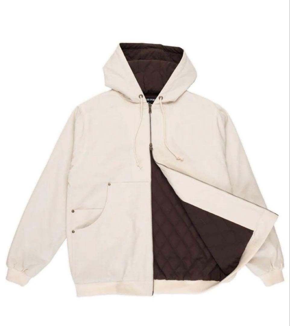 ジャケット・アウター PASSPORT Ripstop Zip Hood Bone M