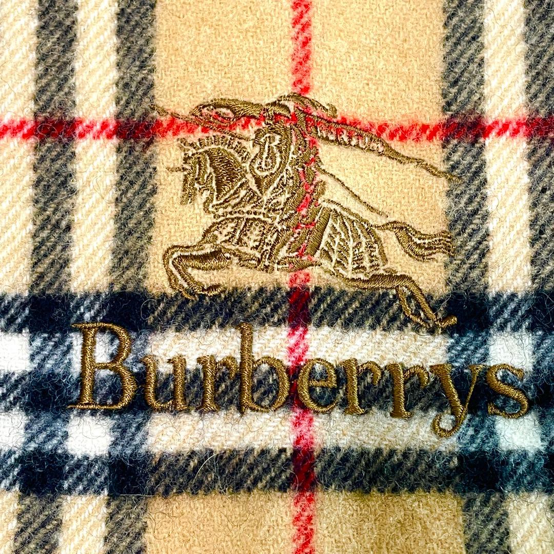 BURBERRY大判ストール　64cm×114cm ノバチェック