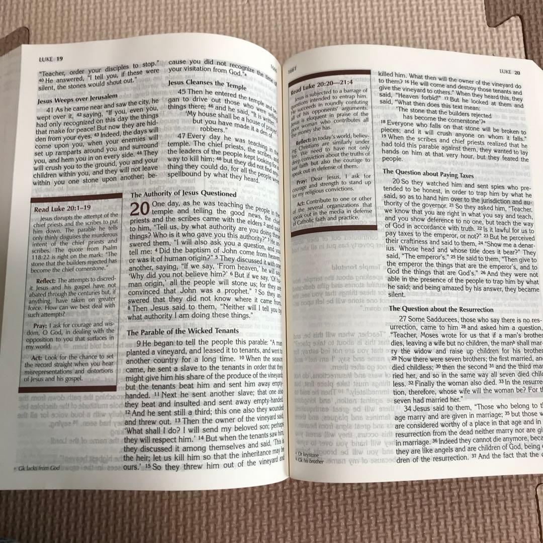 洋書 The Catholic Prayer Bible