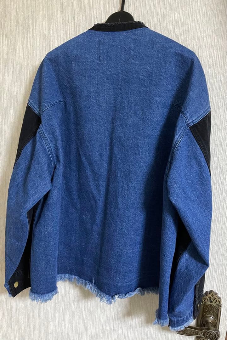 CULLNI Cut-off Band Collar Denim セットアップ