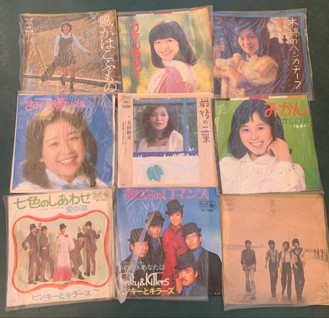 レコード 80枚 まとめて レトロ邦楽　ピンクレディー/山口百恵/桜田淳子など