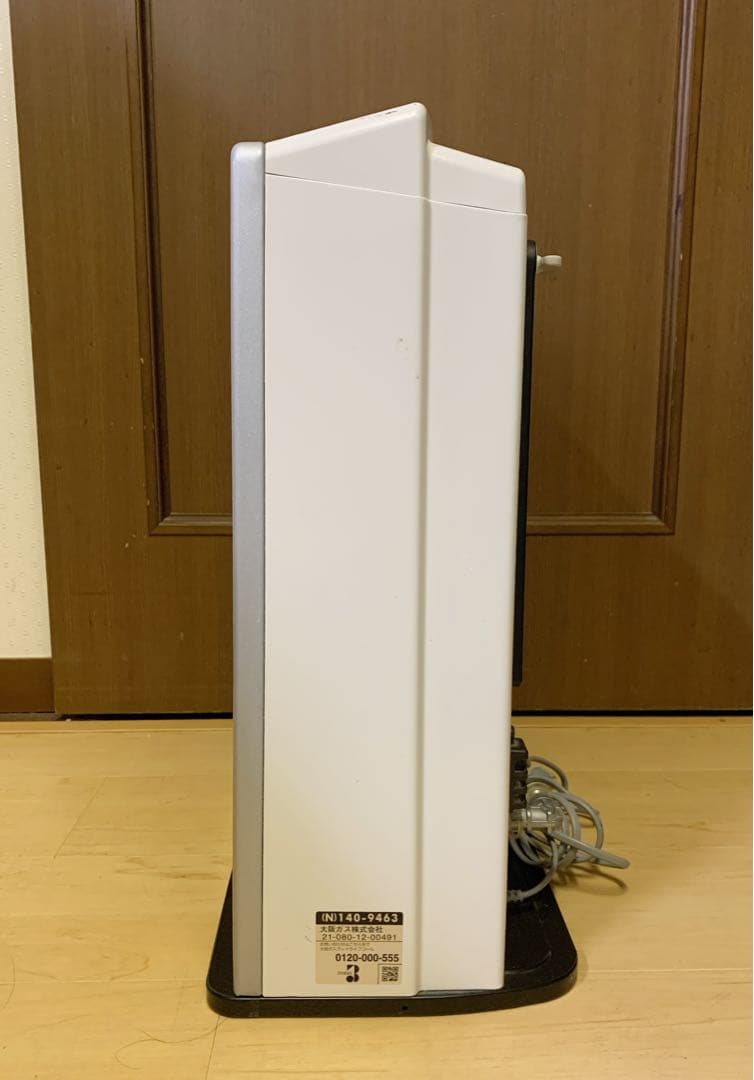 値下【美品】リンナイ　ガスファンヒーター　都市ガス用 RC-U4001E ホース