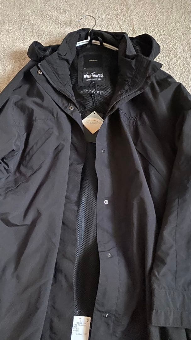 【WILD THINGS*Spick & Span】別注OVER COAT黒新品